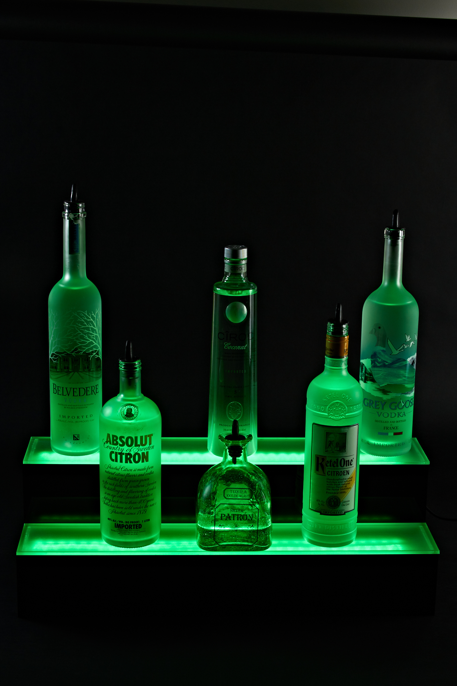 Armana LED 3 Tier Bottle Display